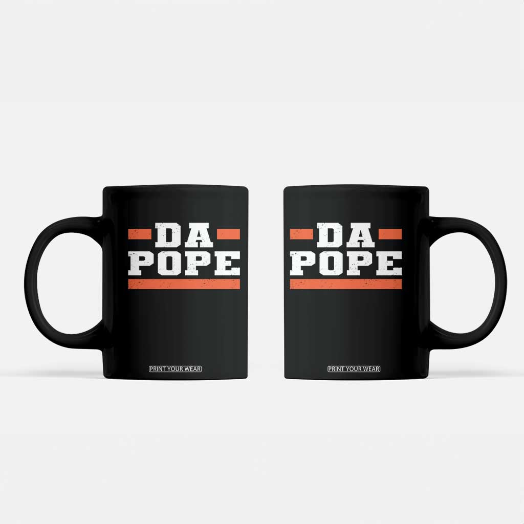 Da Pope Leo XIV Coffee Mug From America Chicago TS10 Black Print Your Wear
