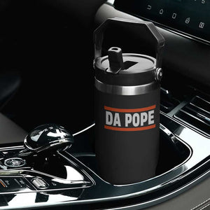 Da Pope Leo XIV Flip Straw Tumbler Cardinal Robert Francis Prevost 267th Pope TS02 Print Your Wear