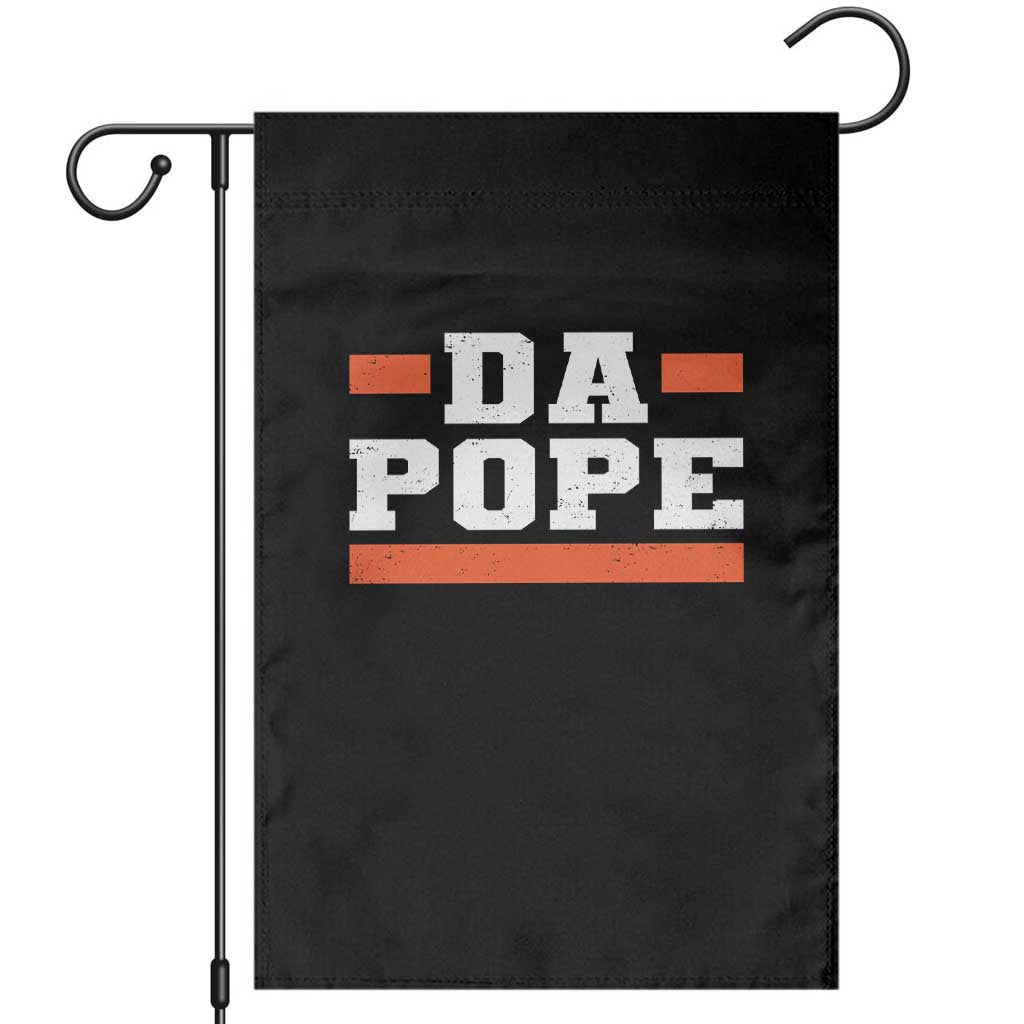 Da Pope Leo XIV Garden Flag From America Chicago TS10 Black Print Your Wear