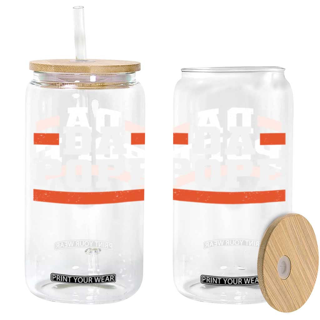 Da Pope Leo XIV Glass Can From America Chicago TS10 Black Print Your Wear