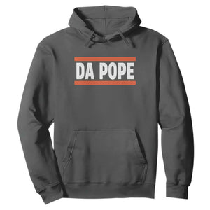 Da Pope Leo XIV Hoodie Cardinal Robert Francis Prevost 267th Pope TS02 Dark Heather Print Your Wear