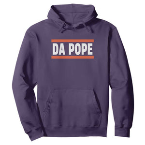 Da Pope Leo XIV Hoodie Cardinal Robert Francis Prevost 267th Pope TS02 Purple Print Your Wear