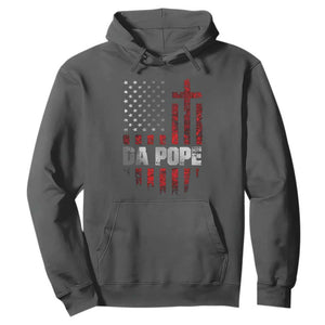 Da Pope Leo XIV Hoodie From America Chicago America US Flag TS10 Dark Heather Print Your Wear