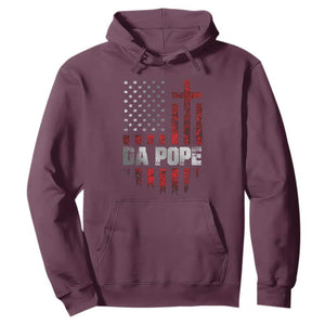 Da Pope Leo XIV Hoodie From America Chicago America US Flag TS10 Maroon Print Your Wear