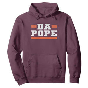 Da Pope Leo XIV Hoodie From America Chicago TS10 Maroon Print Your Wear