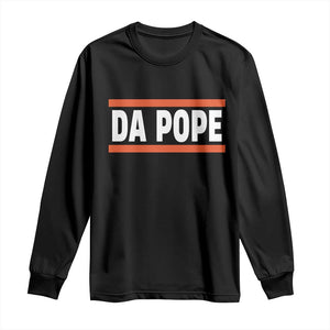Da Pope Leo XIV Long Sleeve Shirt Cardinal Robert Francis Prevost 267th Pope TS02 Black Print Your Wear
