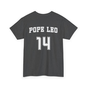 Da Pope Leo XIV Number 14 Custom Sports Jersey Back T Shirt TS02 Print Your Wear