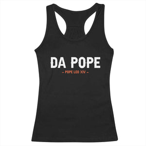 Da Pope Leo XIV Racerback Tank Top 267th Pope Catholic Chicago Pride TS02 Black Print Your Wear