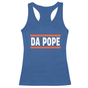 Da Pope Leo XIV Racerback Tank Top Cardinal Robert Francis Prevost 267th Pope TS02 Royal Blue Print Your Wear