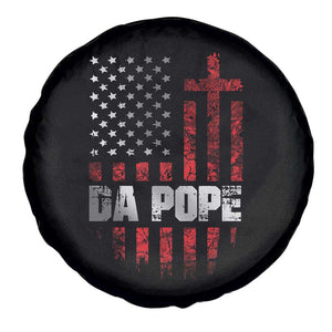 Da Pope Leo XIV Spare Tire Cover From America Chicago America US Flag TS10 Print Your Wear