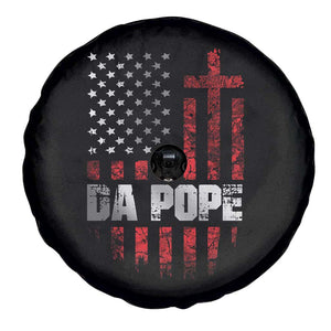 Da Pope Leo XIV Spare Tire Cover From America Chicago America US Flag TS10 Print Your Wear