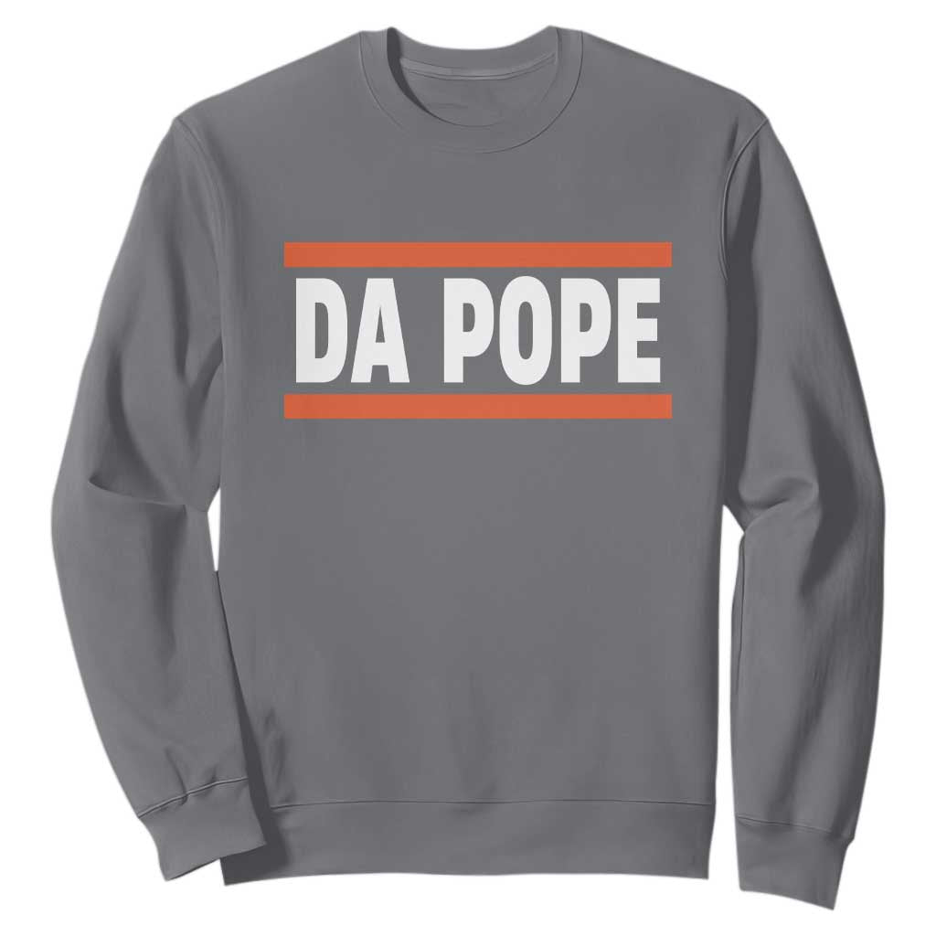 Da Pope Leo XIV Sweatshirt Cardinal Robert Francis Prevost 267th Pope TS02 Charcoal Print Your Wear
