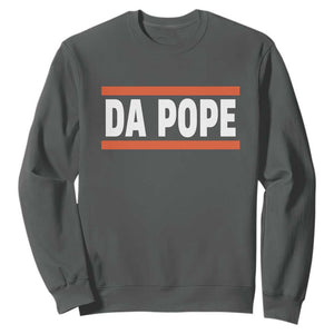 Da Pope Leo XIV Sweatshirt Cardinal Robert Francis Prevost 267th Pope TS02 Dark Heather Print Your Wear