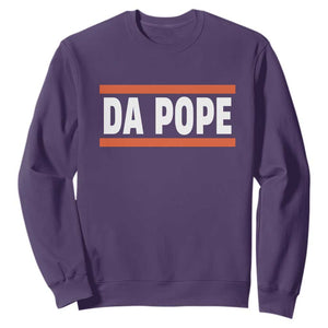 Da Pope Leo XIV Sweatshirt Cardinal Robert Francis Prevost 267th Pope TS02 Purple Print Your Wear
