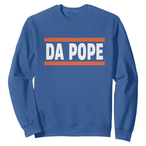 Da Pope Leo XIV Sweatshirt Cardinal Robert Francis Prevost 267th Pope TS02 Royal Blue Print Your Wear