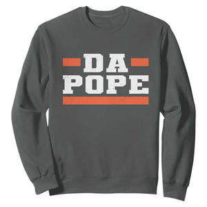 Da Pope Leo XIV Sweatshirt From America Chicago TS10 Dark Heather Print Your Wear