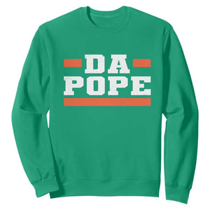 Da Pope Leo XIV Sweatshirt From America Chicago TS10 Irish Green Print Your Wear