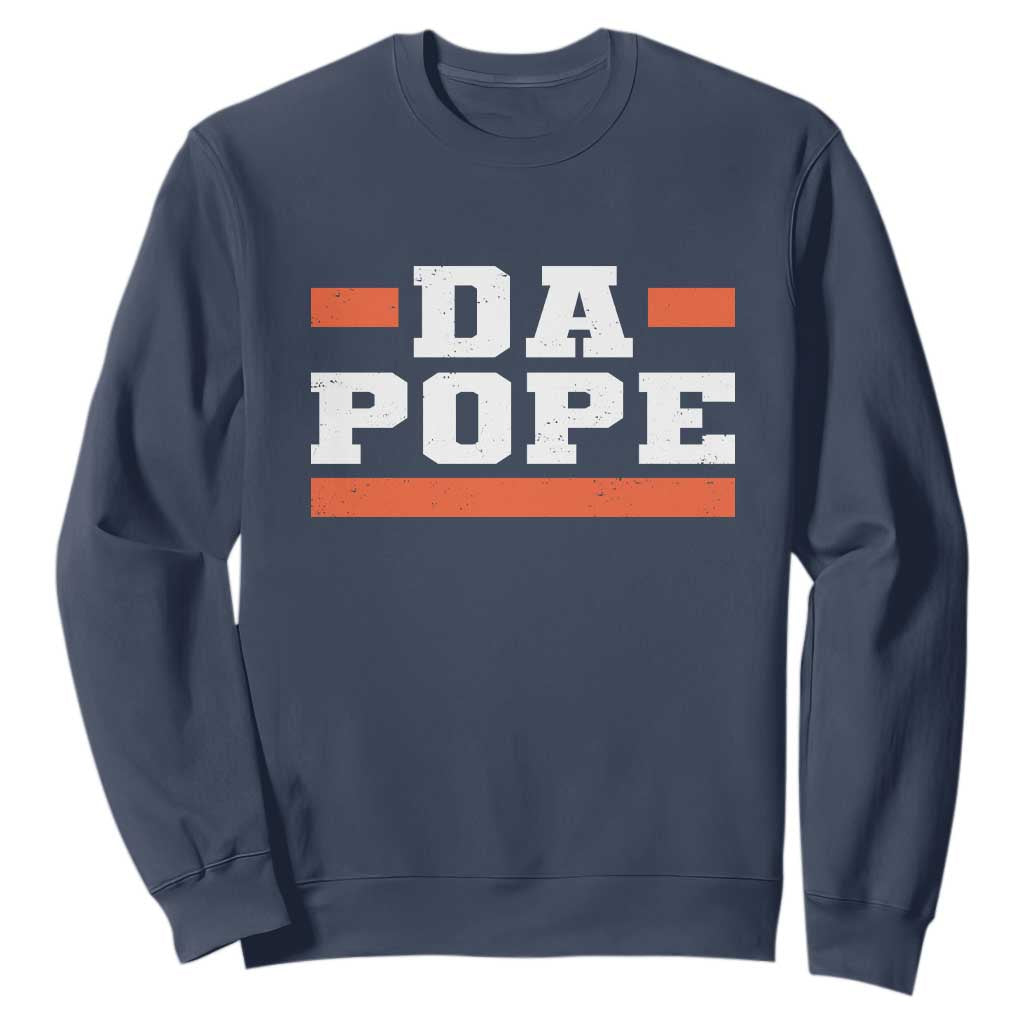 Da Pope Leo XIV Sweatshirt From America Chicago TS10 Navy Print Your Wear