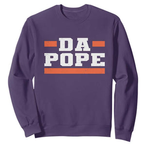 Da Pope Leo XIV Sweatshirt From America Chicago TS10 Purple Print Your Wear