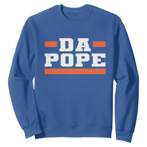 Da Pope Leo XIV Sweatshirt From America Chicago TS10 Royal Blue Print Your Wear