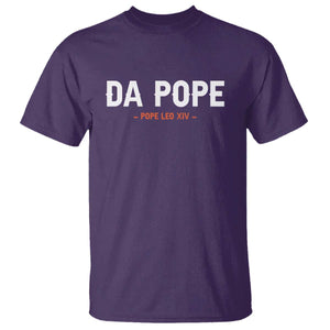 Da Pope Leo XIV T Shirt 267th Pope Catholic Chicago Pride TS02 Purple Print Your Wear