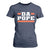 Da Pope Leo XIV T Shirt For Women From America Chicago TS10 Navy Print Your Wear
