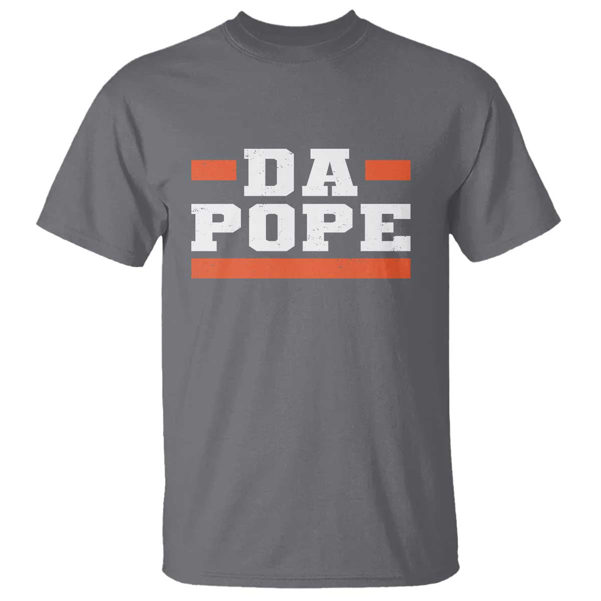 Da Pope Leo XIV T Shirt From America Chicago TS10 Charcoal Print Your Wear
