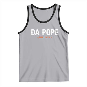 Da Pope Leo XIV Tank Top 267th Pope Catholic Chicago Pride TS02 Athletic Heather Black Print Your Wear