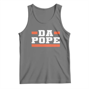 Da Pope Leo XIV Tank Top From America Chicago TS10 Black Heather Print Your Wear