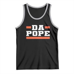 Da Pope Leo XIV Tank Top From America Chicago TS10 Black Athletic Heather Print Your Wear