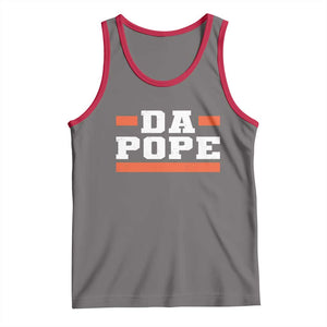 Da Pope Leo XIV Tank Top From America Chicago TS10 Deep Heather Red Print Your Wear