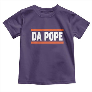 Da Pope Leo XIV Toddler T Shirt Cardinal Robert Francis Prevost 267th Pope TS02 Purple Print Your Wear