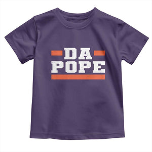 Da Pope Leo XIV Toddler T Shirt From America Chicago TS10 Purple Print Your Wear