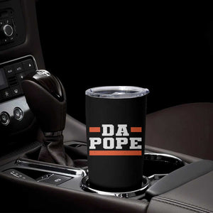 Da Pope Leo XIV Tumbler Cup From America Chicago TS10 Print Your Wear