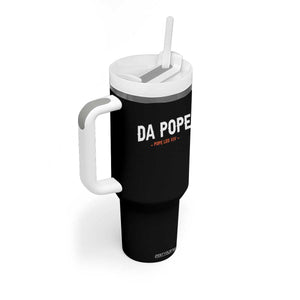 Da Pope Leo XIV Tumbler With Handle 267th Pope Catholic Chicago Pride TS02 Print Your Wear