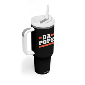 Da Pope Leo XIV Tumbler With Handle From America Chicago TS10 Print Your Wear