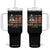 Da Pope Leo XIV Tumbler With Handle From America Chicago USA Flag Cross TS10 One Size: 40 oz Black Print Your Wear