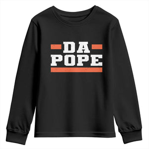 Da Pope Leo XIV Youth Sweatshirt From America Chicago TS10 Black Print Your Wear