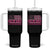 Dad Of Girls Tumbler With Handle Funny Girl Dads Pink Camo American Flag TS10 One Size: 40 oz Black Print Your Wear