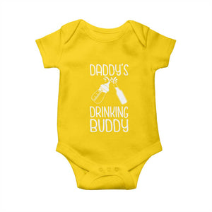 Daddy's Drinking Buddy Baby Onesie Funny Baby Shower Infants Outfit Newborn Gift TS10 Daisy Print Your Wear