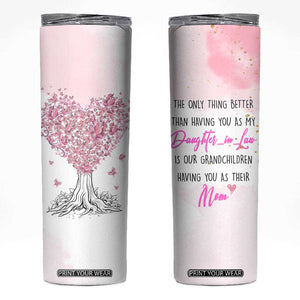Daughter-In-Law Skinny Tumbler Only Thing Better Than Having You as My Daughter-in-Law TB10 Purple Print Your Wear