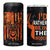 Deer Hunting 4 in 1 Can Cooler Tumbler I'd Rather Be In the Woods Camo American Flag TB10 One Size: 16 oz Camouflage Print Your Wear