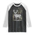 Deer Hunting American Camouflage Flag Raglan Shirt TS10 Black White Print Your Wear