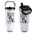 Democracy Is Dying But Hey Nice Fireworks Statue of Liberty Flip Straw Tumbler Funny 4th Of July Retro TS02 One Size: 30 oz White Print Your Wear