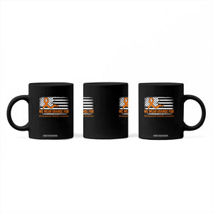 Developmental Disability Awareness Coffee Mug US American Flag We Wear Orange TS02 Print Your Wear