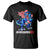 Dinosaur 4th of July T Shirt Funny Boys Kids Patriotic TS10 Black Print Your Wear