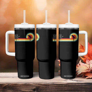 Disc Golf Retro Tumbler With Handle Vintage Frisbee Golf Player TS10 Print Your Wear