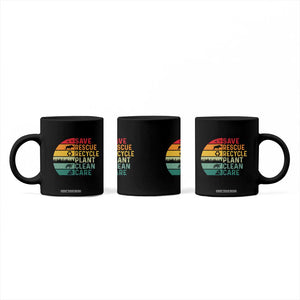 Earth Day Coffee Mug Save Bees Rescue Animals Recycle Plastic TS11 Print Your Wear