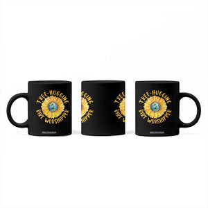 Earth Day Tree Hugging Dirt Worshipper Coffee Mug Earth Sunflower TS11 Print Your Wear