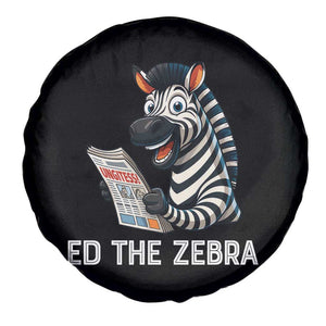 Ed the Zebra Meme Spare Tire Cover Funny Viral Animal Escape Internet Humor Fans TS02 Print Your Wear